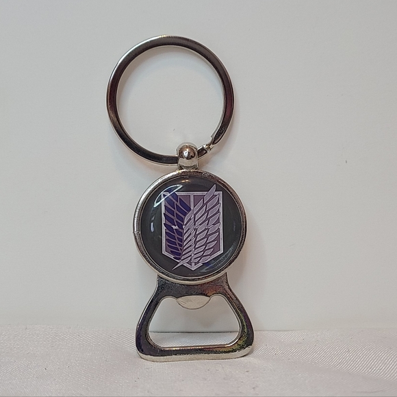 Attack on Titan Bottle Opener Keychain - Picture 3 of 3